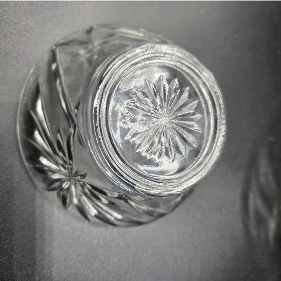 6 Anchor Hocking Prescut Starburst Custard Dessert Fruit Oatmeal Cups - Picture 4 of 5